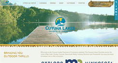 Desktop Screenshot of cuyunalakes.com